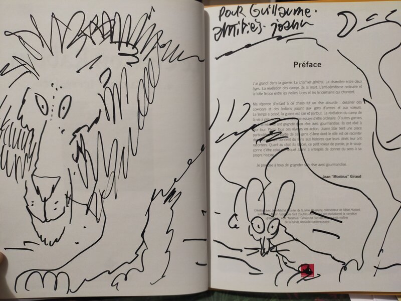 Joann Sfar, Le chat du rabbin tome 4 - Sketch