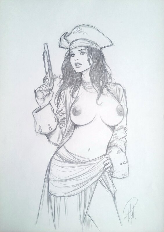 Pirate #14 by Laurent Paturaud - Sketch