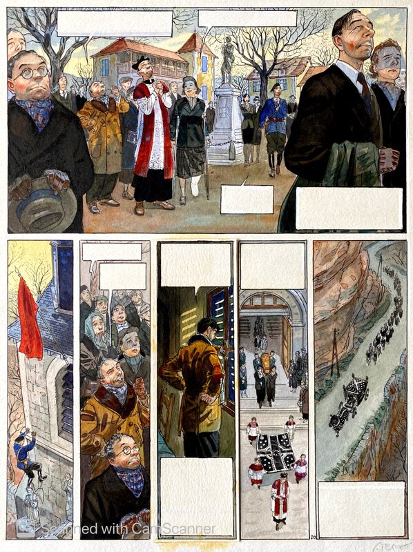 Le Sursis T2 p20 by Jean-Pierre Gibrat - Comic Strip