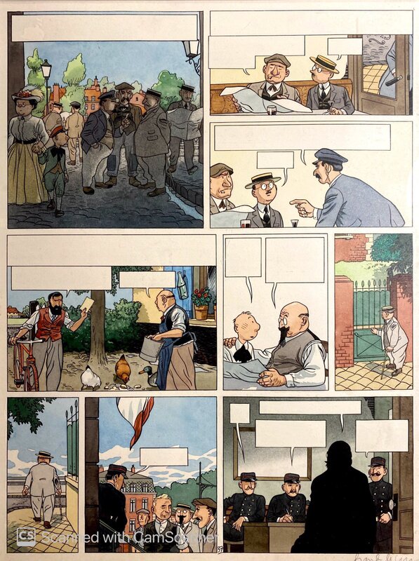 Frank Le Gall, Theodore Poussin - La Vallée des roses - T7 p37 - Comic Strip