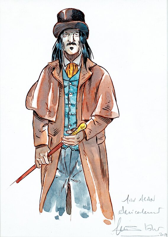 Jean-Marc Stalner, Personnage Arcana Historiae - Illustration originale