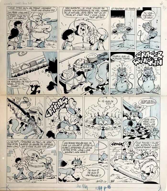 Gotlib, Nanar, jujube et Piette - Jujube la souris - Comic Strip