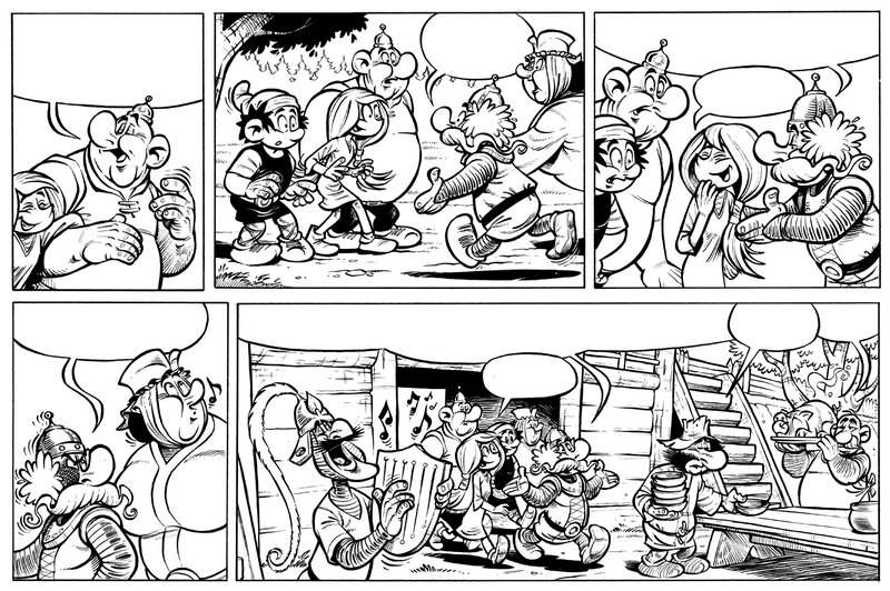 Slawomir Kiełbus, Janusz Christa, Kayko et Kokosh - Equitation royale - page 7 - Comic Strip