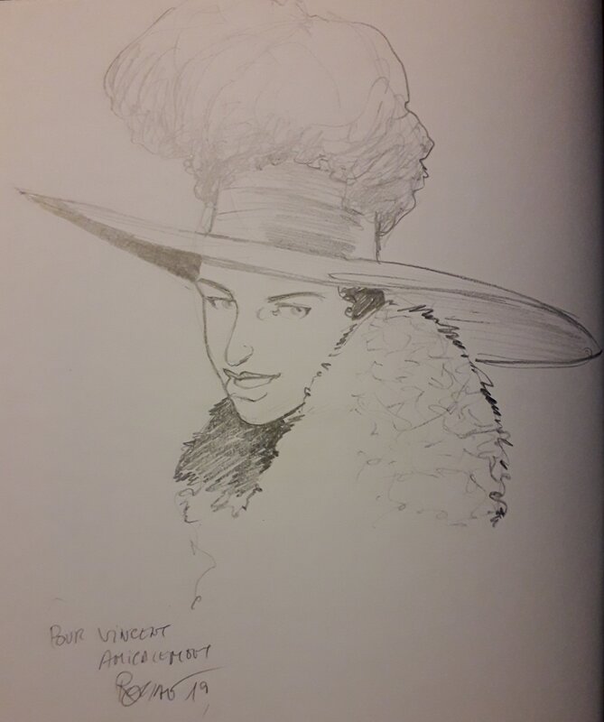Mata-Hari by Olivier Roman - Sketch