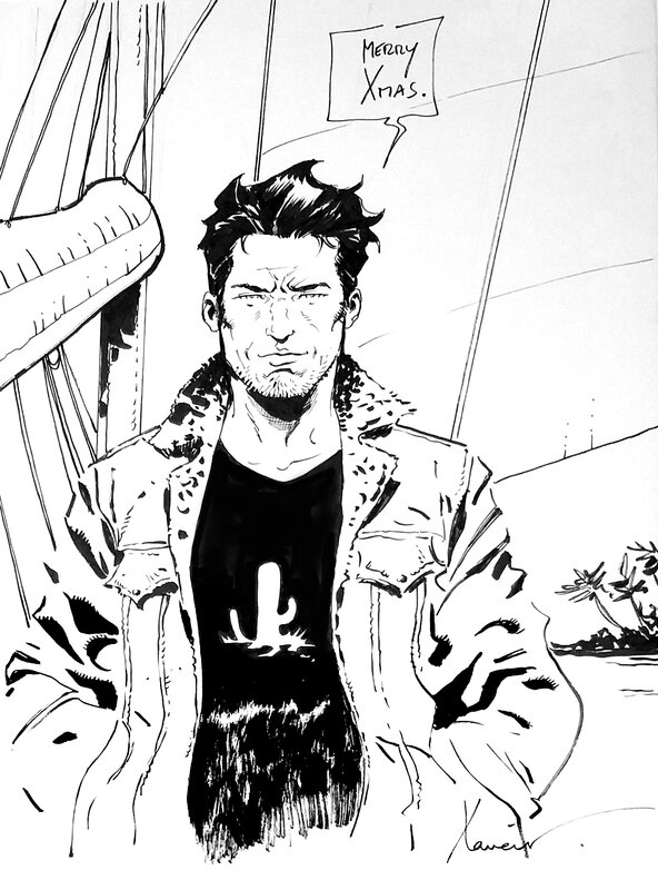 Philippe Xavier, Tango - Integrale - dedicace - Sketch