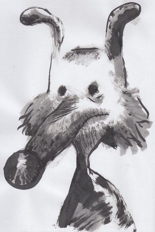 El azote de Dios by Manu Larcenet - Sketch