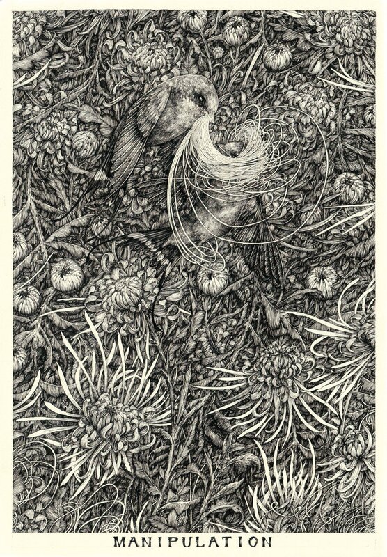 Manipulation by Marco mazzoni - Original Illustration