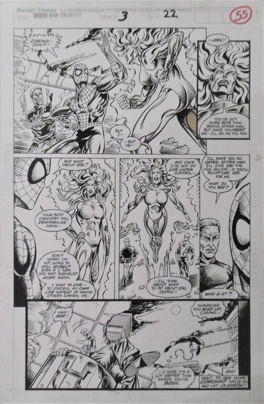 Jim Sanders, Lim Ron, Unlimited Spider-Man - issue 3 - page 22 - Planche originale