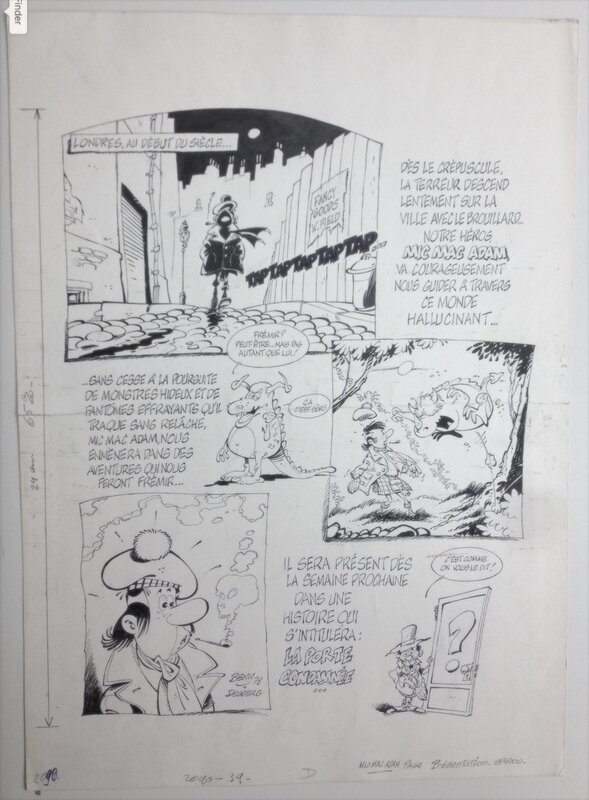MIC MAC ADAM by André Benn, Stephen Desberg - Comic Strip