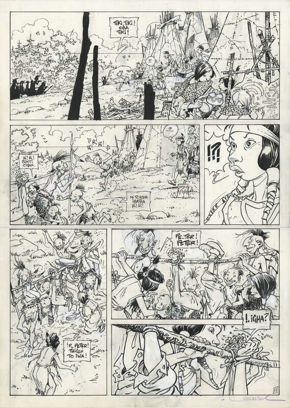 Régis Loisel, Peter Pan - Mains rouges - Comic Strip