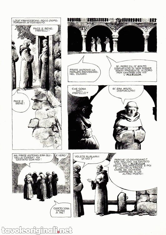 Dino Battaglia, Sant Antonio da Padova - Comic Strip