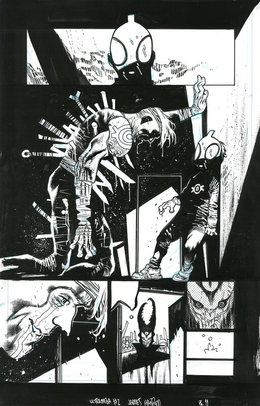 James Harren, Ultramega - Issue 2 Pg. 11 - Comic Strip