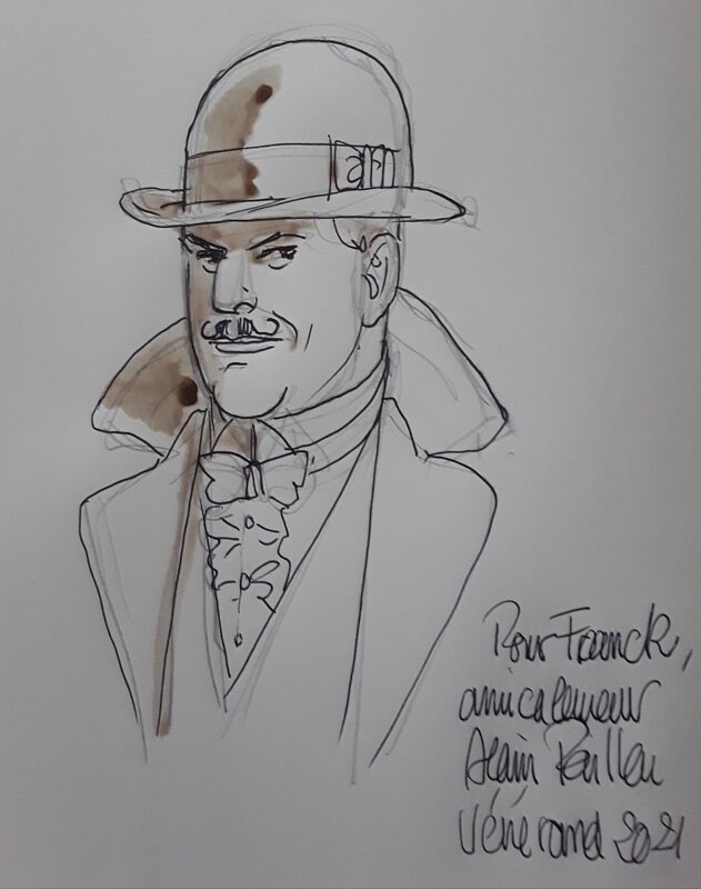 Agatha Christie T13 by Alain Paillou - Sketch