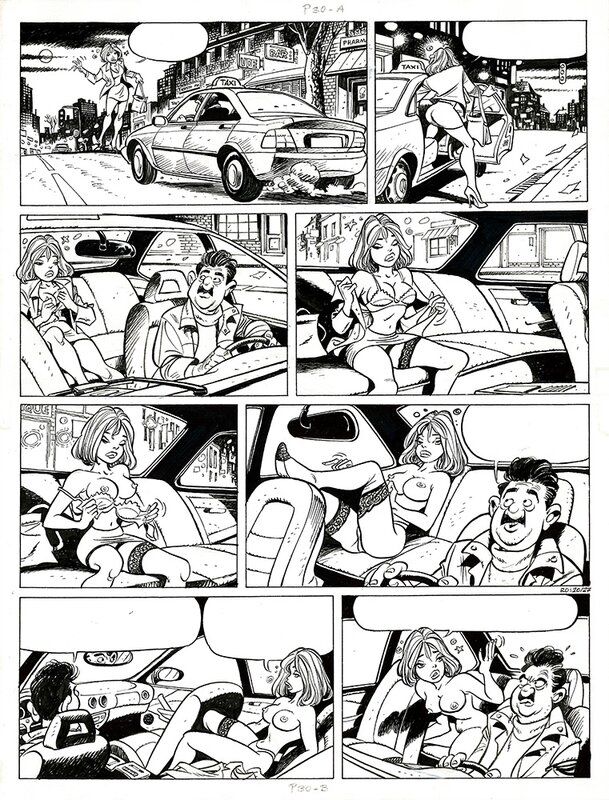 Gürçan Gürsel, Blagues Coquines (Rooie Oortjes) - Tome 12 page 33 - Planche originale