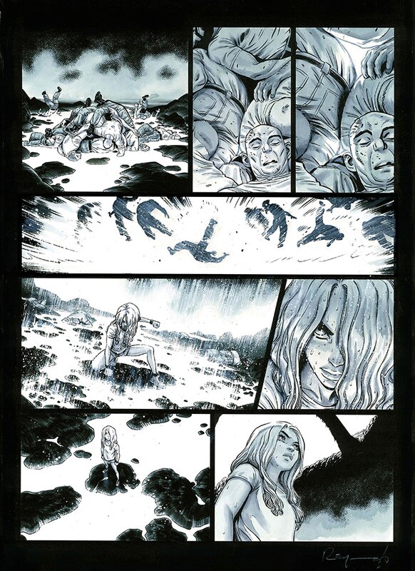 Mathieu Reynes, Harmony - Tome 7, planche 34 - Planche originale