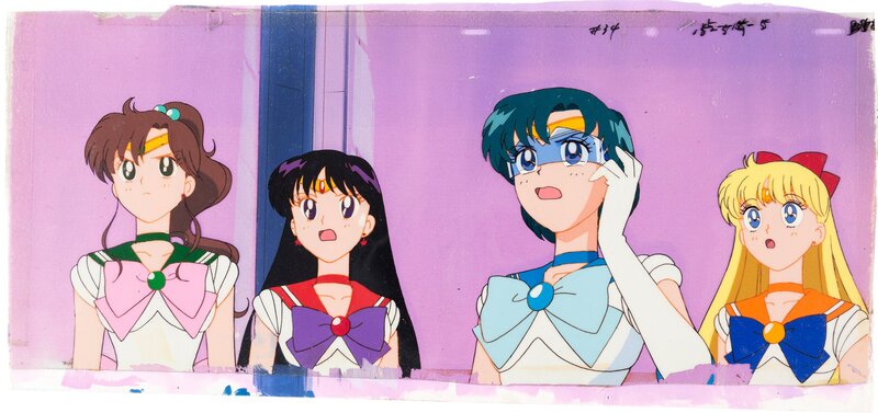 Toei Animation, Naoko Takeuchi, Sailor Moon animation cel - Original art