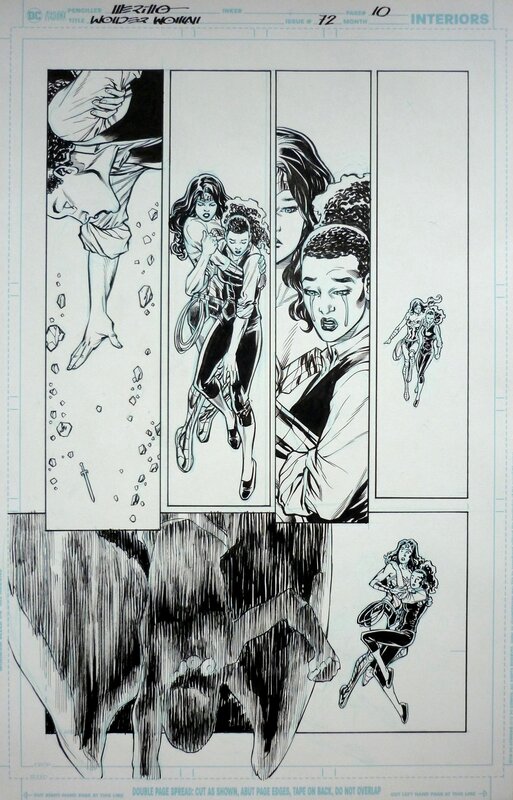 Wonder Woman 072 pg 10 by Jesus Merino - Planche originale