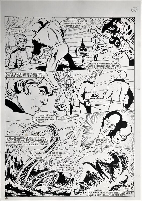 Massimo Belardinelli, Perry Rhodan n° 53 pl 26 - Planche originale