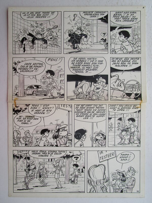 Samson Pens by Bob Mau - Comic Strip
