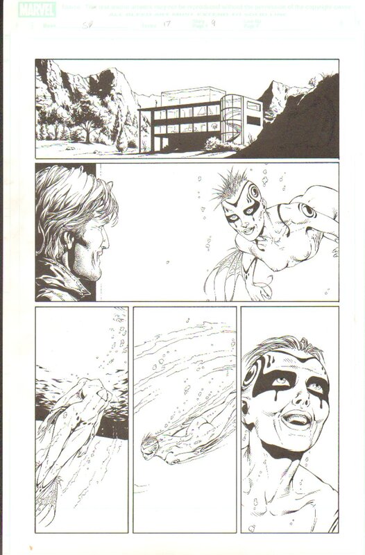 Gary Frank, Jonathan Sibal, Supreme Power #17 P9 - Planche originale