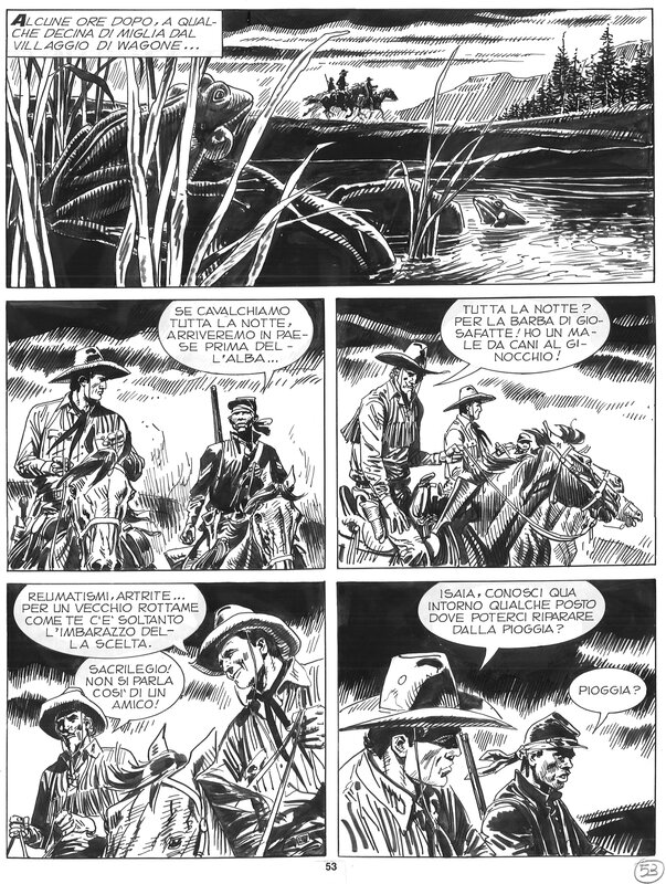 For sale - Tex Willer by José Ortiz, antonio segura - Comic Strip