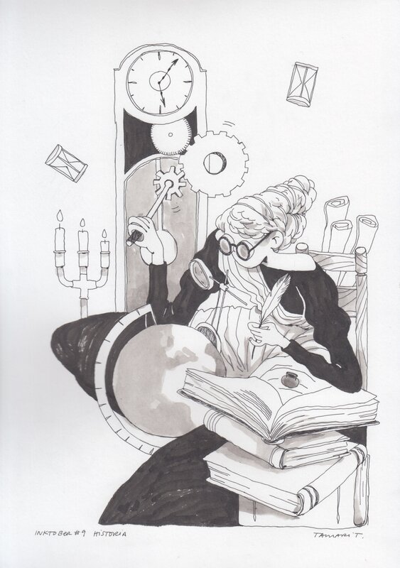 L'historire par Nuria Tamarit - Illustration originale