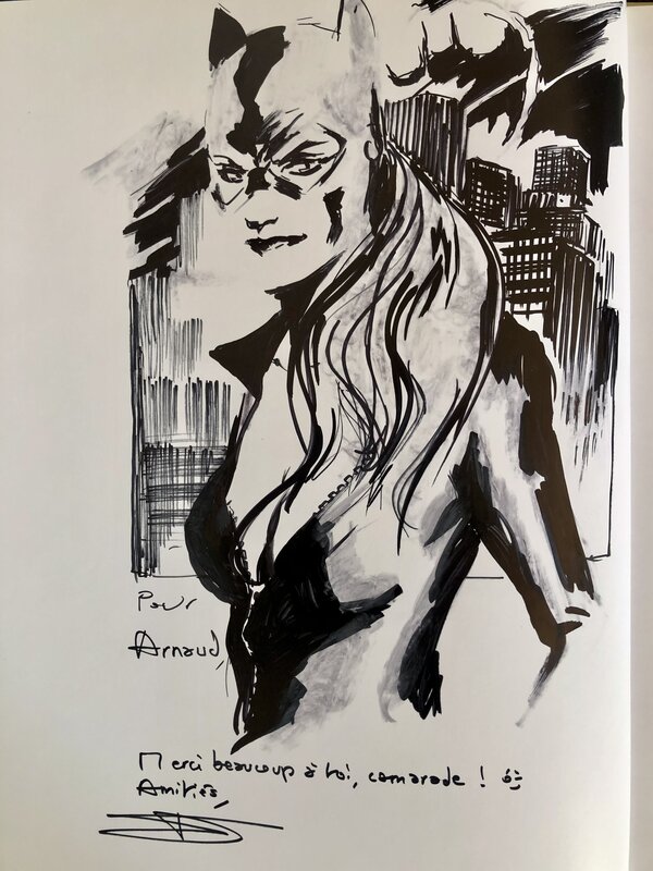 Catwoman by Jean-Jacques Dzialowski - Sketch