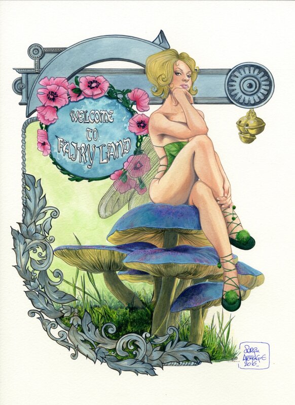 Sorgone et Arhkage, Welcome to Fairyland - Illustration originale