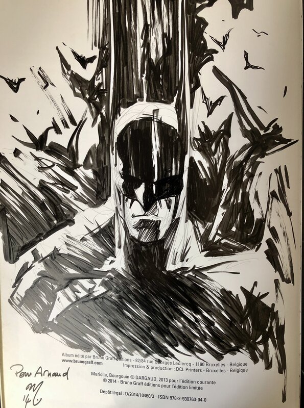 Batman by Mikaël Bourgouin - Sketch