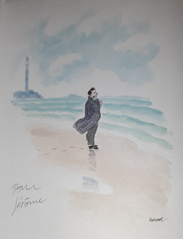 Burma à la plage by François Ravard - Sketch