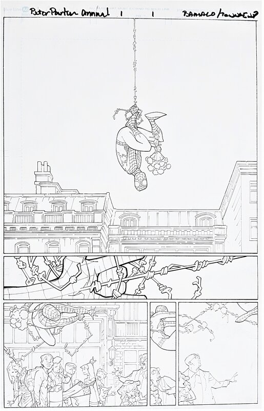 Chris Bachalo, Tim Townsend, Mike Drucker, Peter Parker: The Spectacular Spider-Man - Planche originale