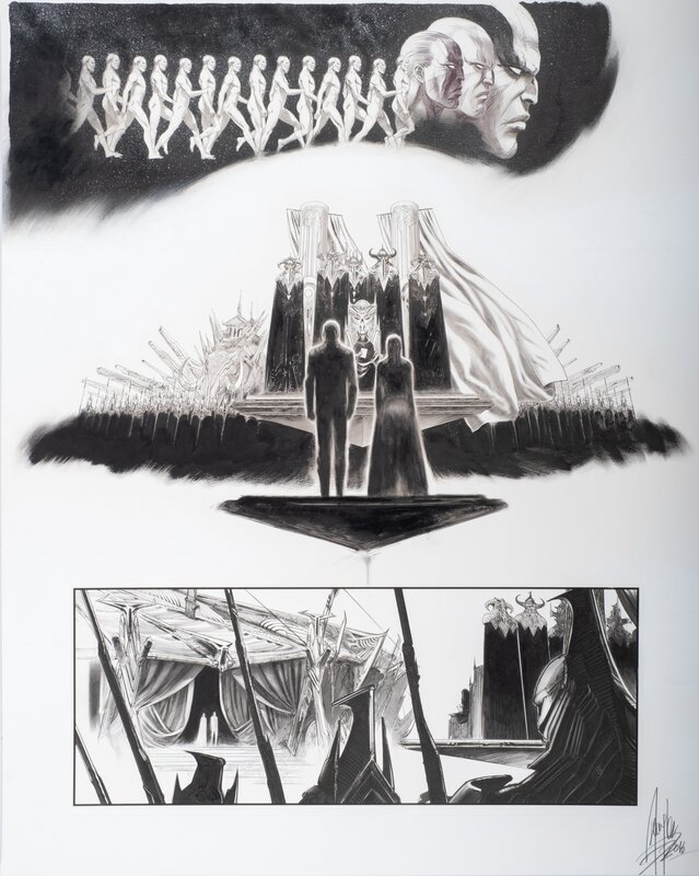 Dimitri Avramoglou, Lone SLOANE - BABEL - P. 15 - Planche originale