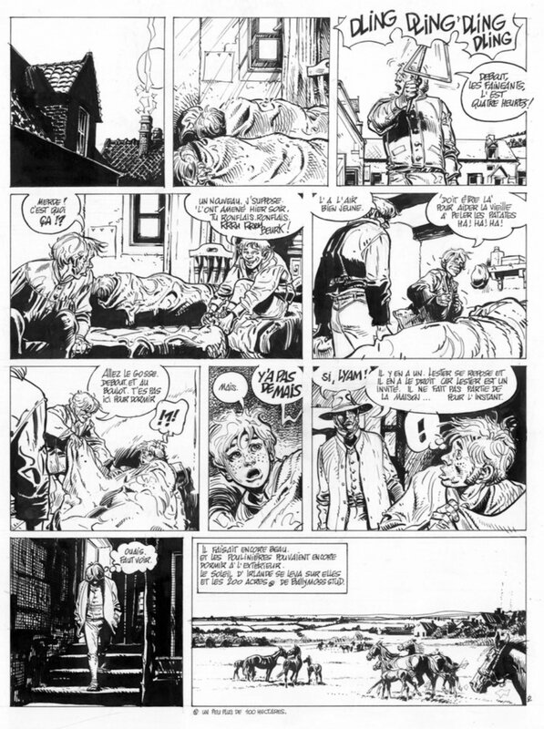 FRANZ : Lester Cockney Shamrock song planche 2 - Comic Strip
