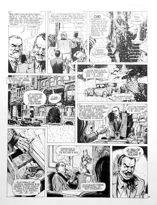Franz - Thomas Noland T2 - Race de chagrin - (1984) - Comic Strip