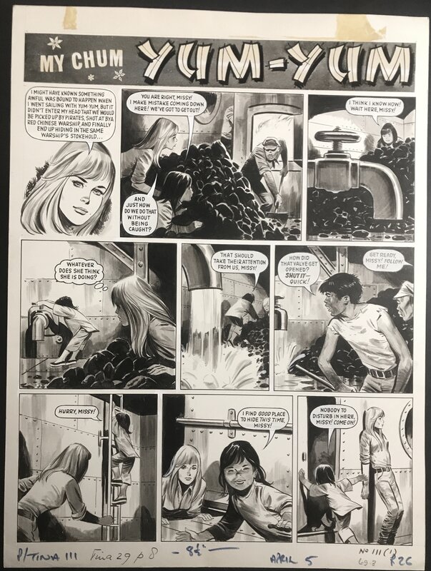Sidobre My chum yum yum dans Princess Tina - Comic Strip