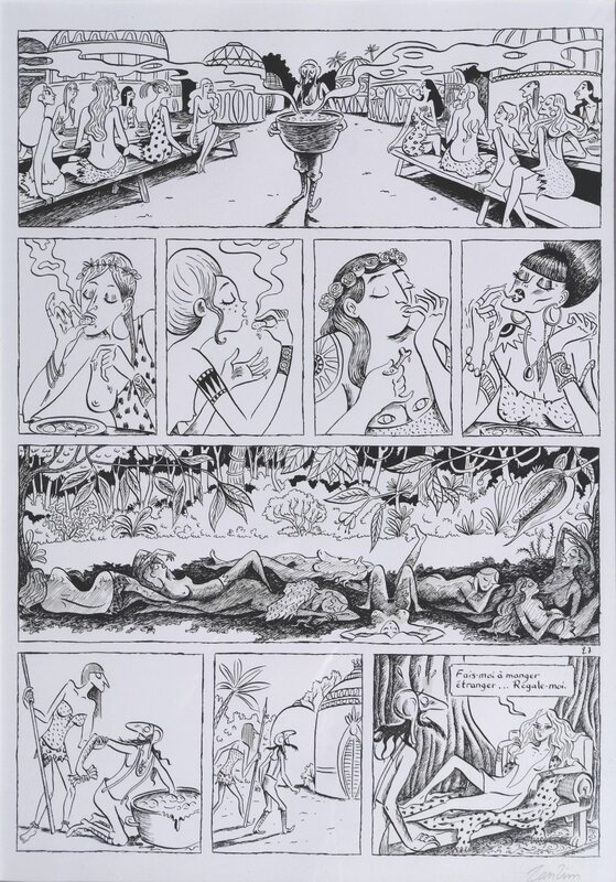 Régale moi by Zanzim - Comic Strip