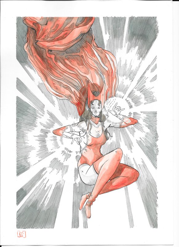 Wanda Maximoff - Mathieu Bablet - Sketch