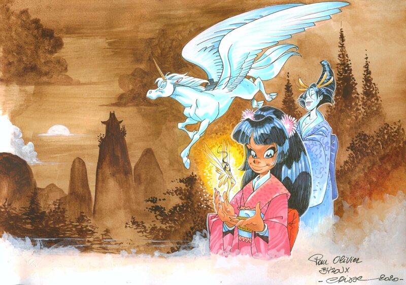 Nahomi by Crisse - Original Illustration