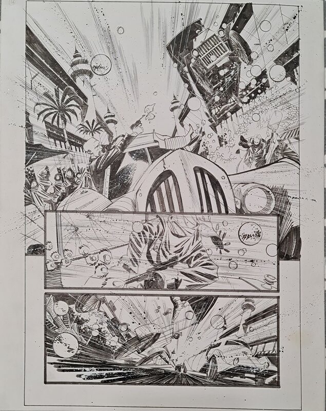 Black Science #9 par Matteo Scalera - Planche originale