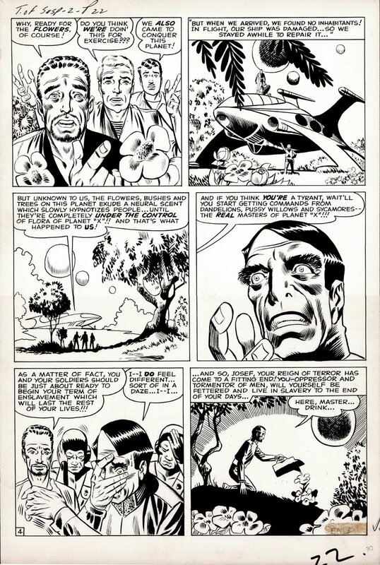 Steve Ditko, Tales of Suspense #2 page 4 - Comic Strip
