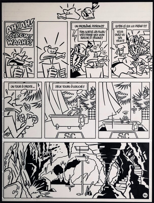 François Thomas, 1987 - Stan Caïman : Stan Caïman est épatant ! - Un tour à droite...deux tours à gauche !! - - Comic Strip
