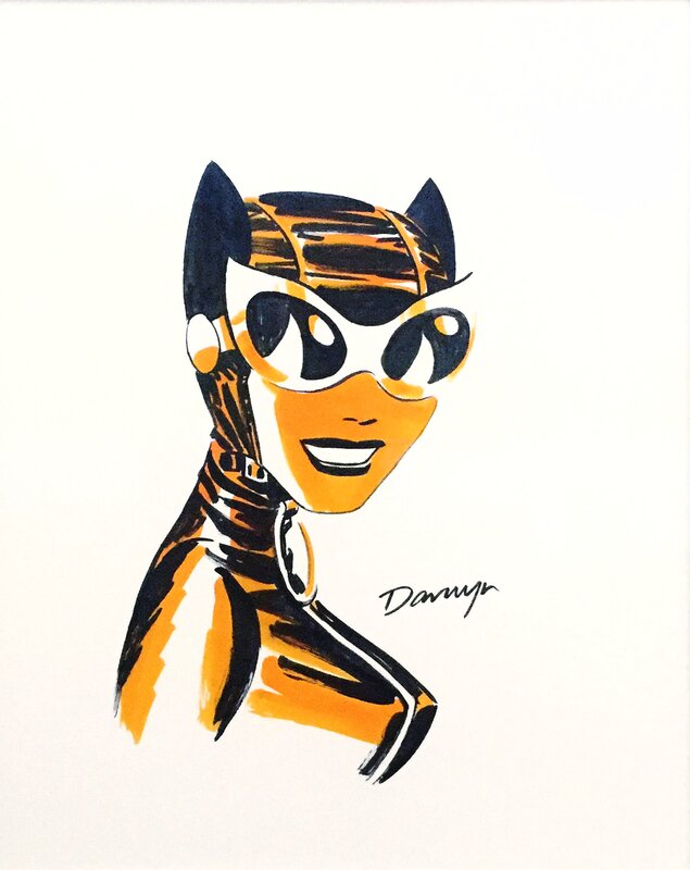 Catwoman par Darwyn Cooke - Illustration originale