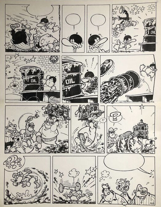 Greg, Achile Talon - Walter Melon - L'arme du crocodile - Comic Strip