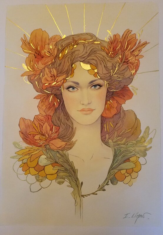 Hestia by Ingrid Liman - Original Illustration