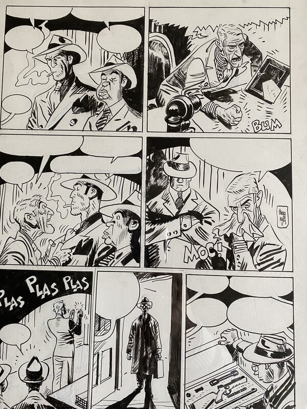 Torpedo Cuba pag 2 by Jordi Bernet, Enrique Abuli - Comic Strip