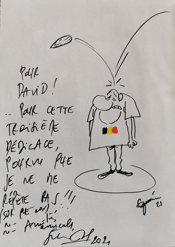 Belgian brol par Frédéric Jannin, Gilles Dal - Dédicace