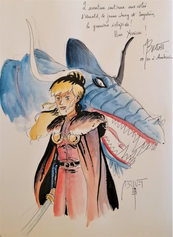 Brivet Antoine(dessins et couleurs) & Brivet Matthieu(scénario)-T.2 Harald et le trésor d'Ignir - Sketch