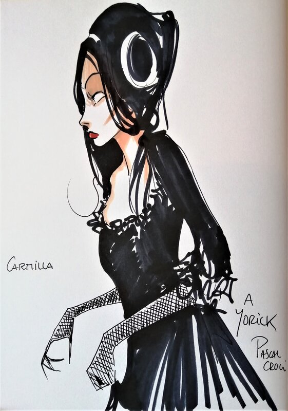 Carmilla (one shot) by Pascal Croci - Sketch