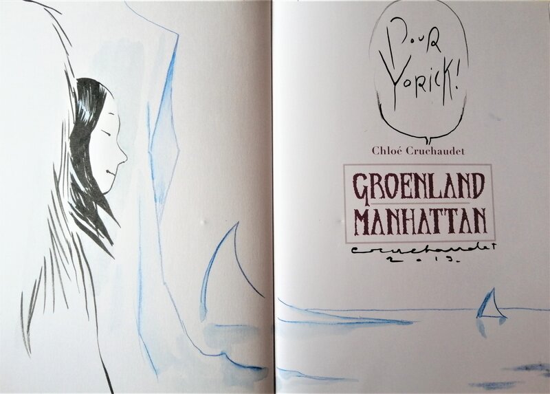 Chloé Cruchaudet, Groenland Manhattan(one shot) - Sketch