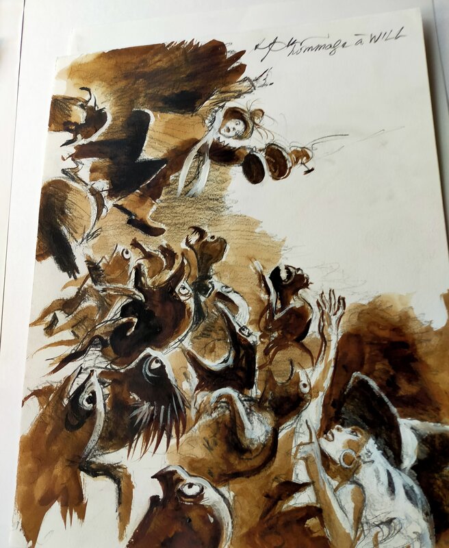 Hommage à Will by René Follet - Original Illustration
